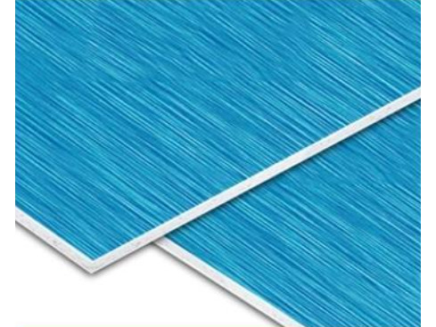 I pannelli di parete di alluminio 0.3mm decorativi di FEVE 4mm PVDF hanno ricoperto il pannello composito di alluminio