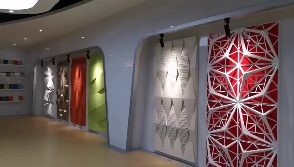 5mm Pvdf perforato hanno dipinto la lamiera sottile decorativa dello strato di alluminio 2600mm